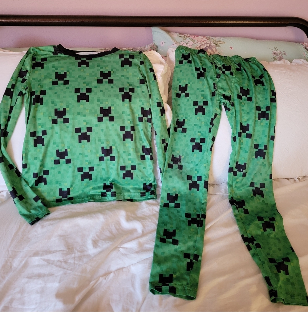Cuddl Duds Minecraft Kids Pajamas